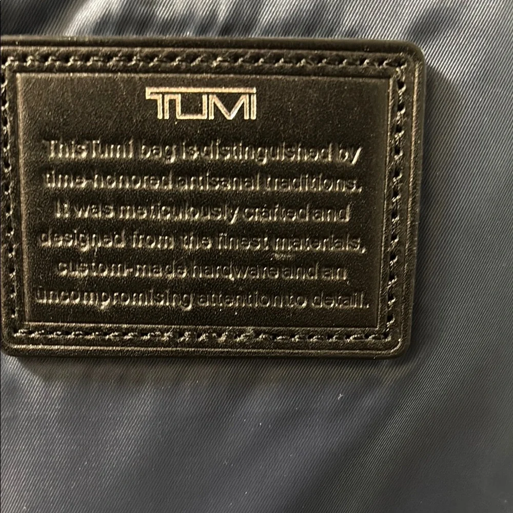 Tumi Black Professional Briefcase with Durable Design